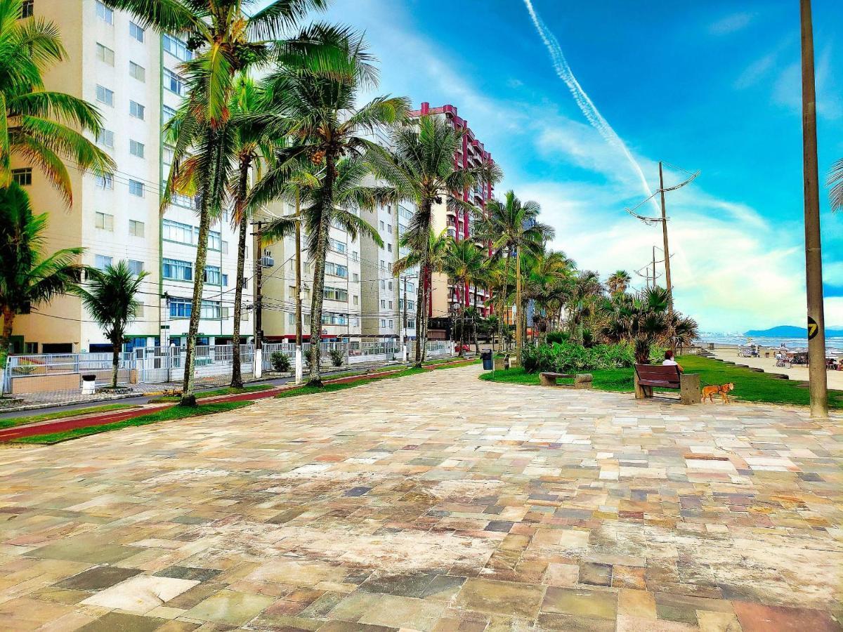 Apartamento Na Vila Caicara Em Predio Frente Mar Com Excelente Localizacao Por Reserva Praia Praia Grande  Exterior photo